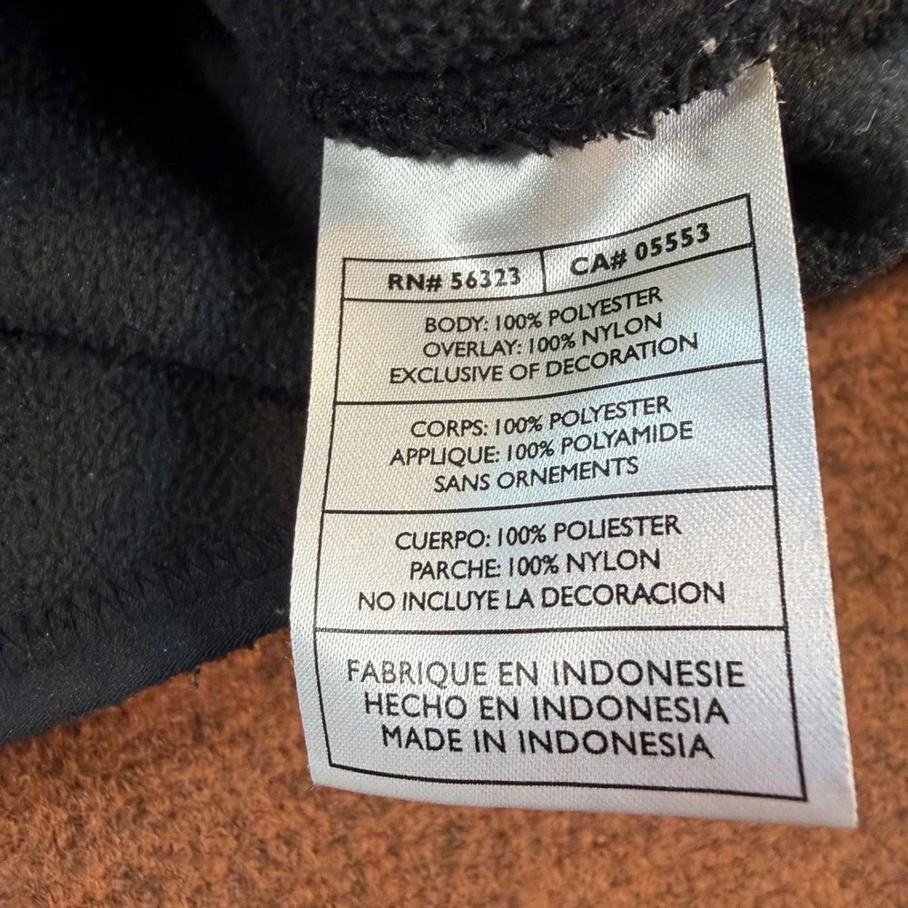 Nike FIT Therma Mens XXL Black Fleece Full Zip Jacket Mock Neck Shoulder Overlay
